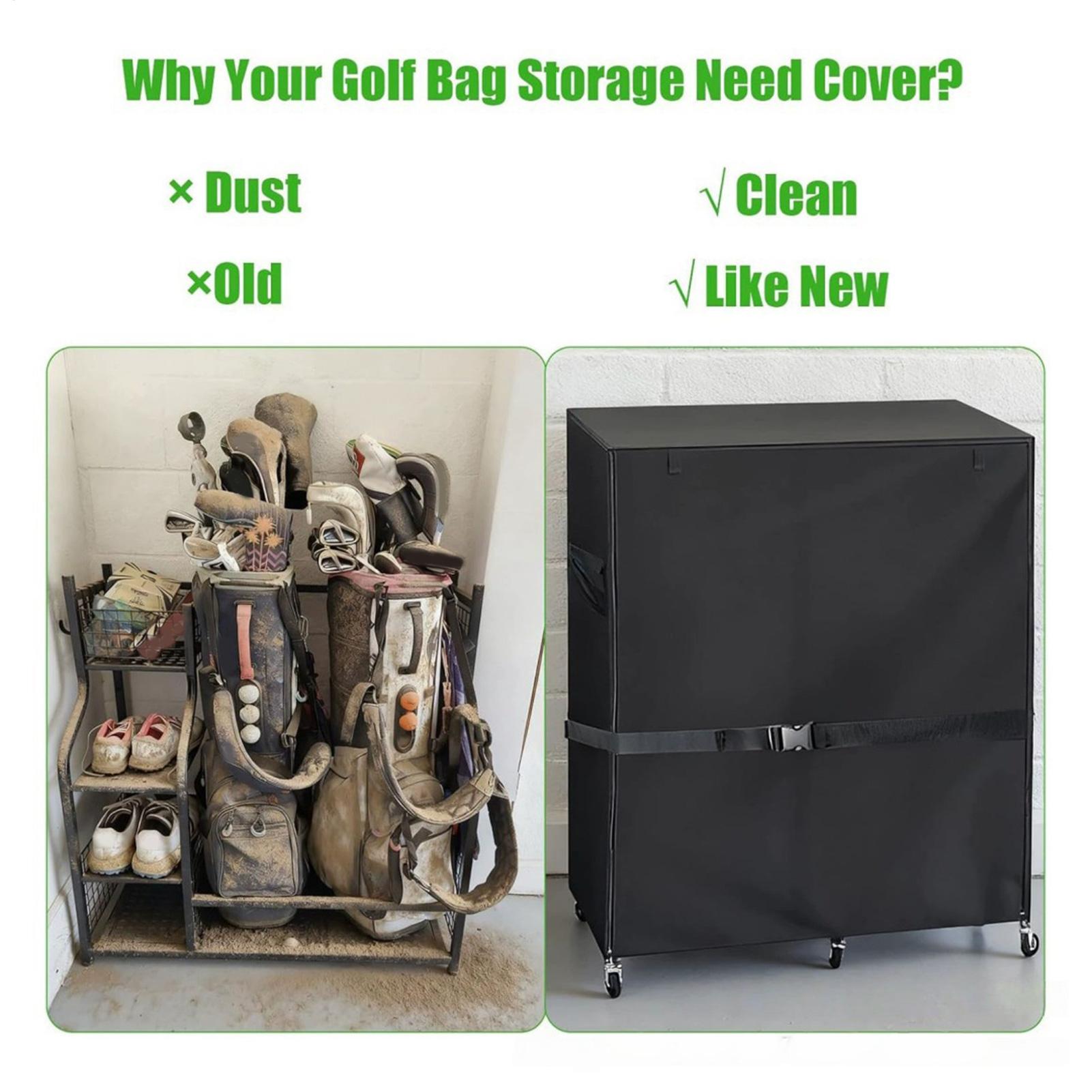 Golf Bag Storage Cover Dustpro - Golf Bag ulasan dan harga