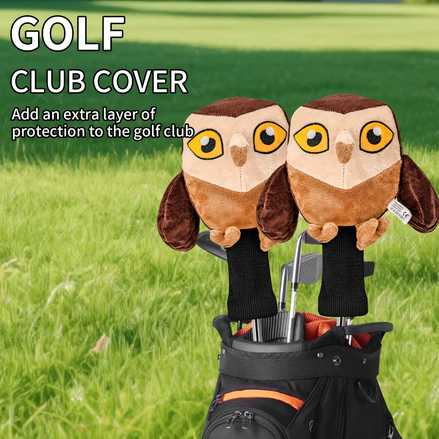 1pc Owl Shaped Golf Club Head  - Golf Clubs ulasan dan harga