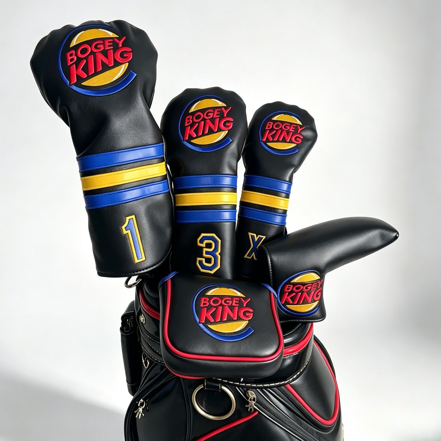 Funny Bogey King Golf Headcove - Golf Tees ulasan dan harga