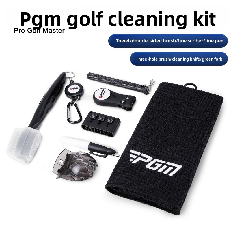PGM Golf Club Cleaning Kit Mic - Golf Towel ulasan dan harga