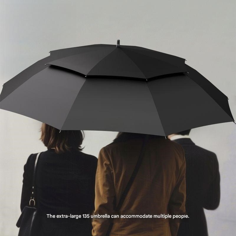 High-End Semi-automatic Long S - Golf Umbrella ulasan dan harga