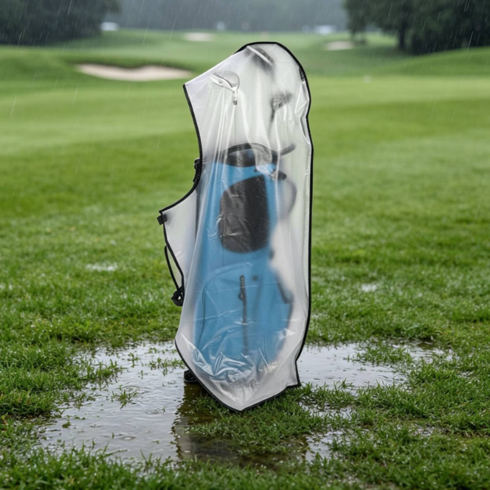 Frosted Golf Bag Rain Cover Du - Golf Bag ulasan dan harga