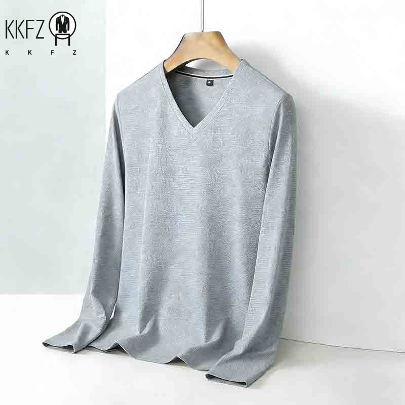 2026 New Men's Brown V-neck Lo - Golf Tees ulasan dan harga